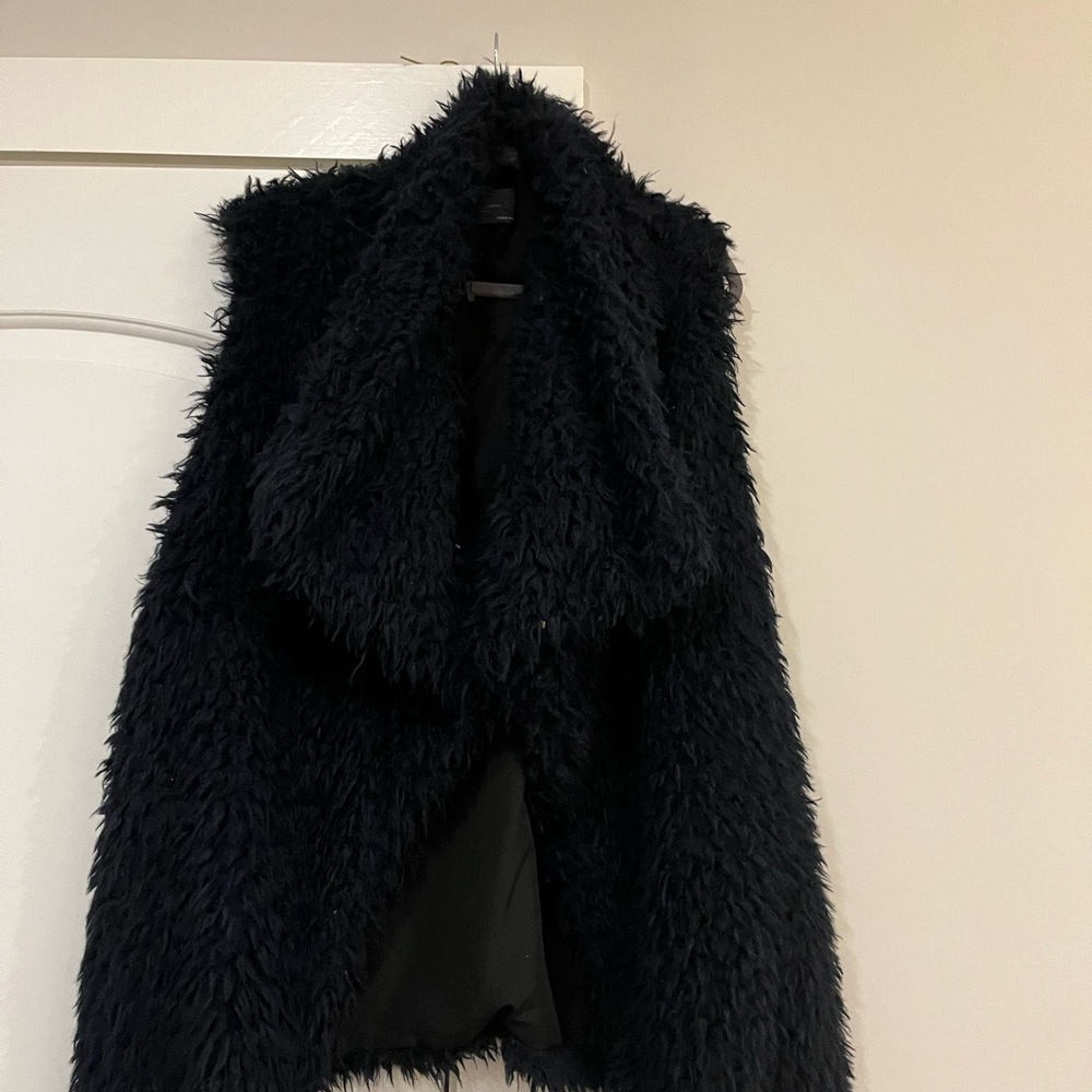 Zara furry vest